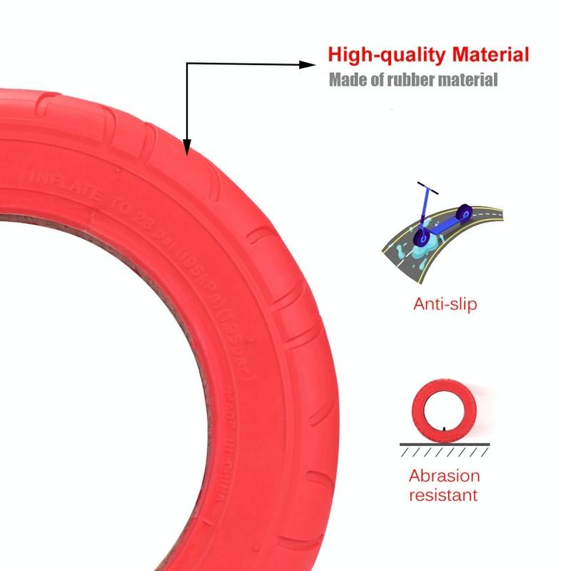 10X2 Inflatable Solid Tire For Xiaomi Mijia M365 Pro - Durable And Versatile-1964932332867686402