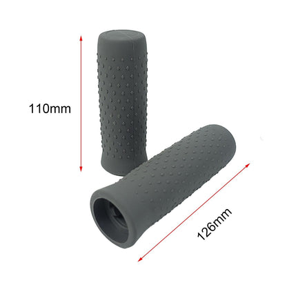 Silicone Handbar Cover For Ninebot G30 Max - Gray 1 Pair-1964932290052231170
