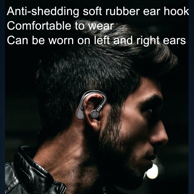 X5 Standard Bluetooth Hanging Ear Sports Headset With Digital Display-1915196936311410693