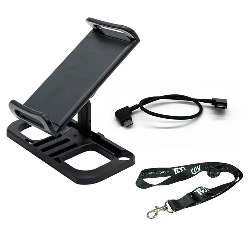 Tablet Holder For Drone Remote With Lanyard And Micro Usb-1915197956433252359