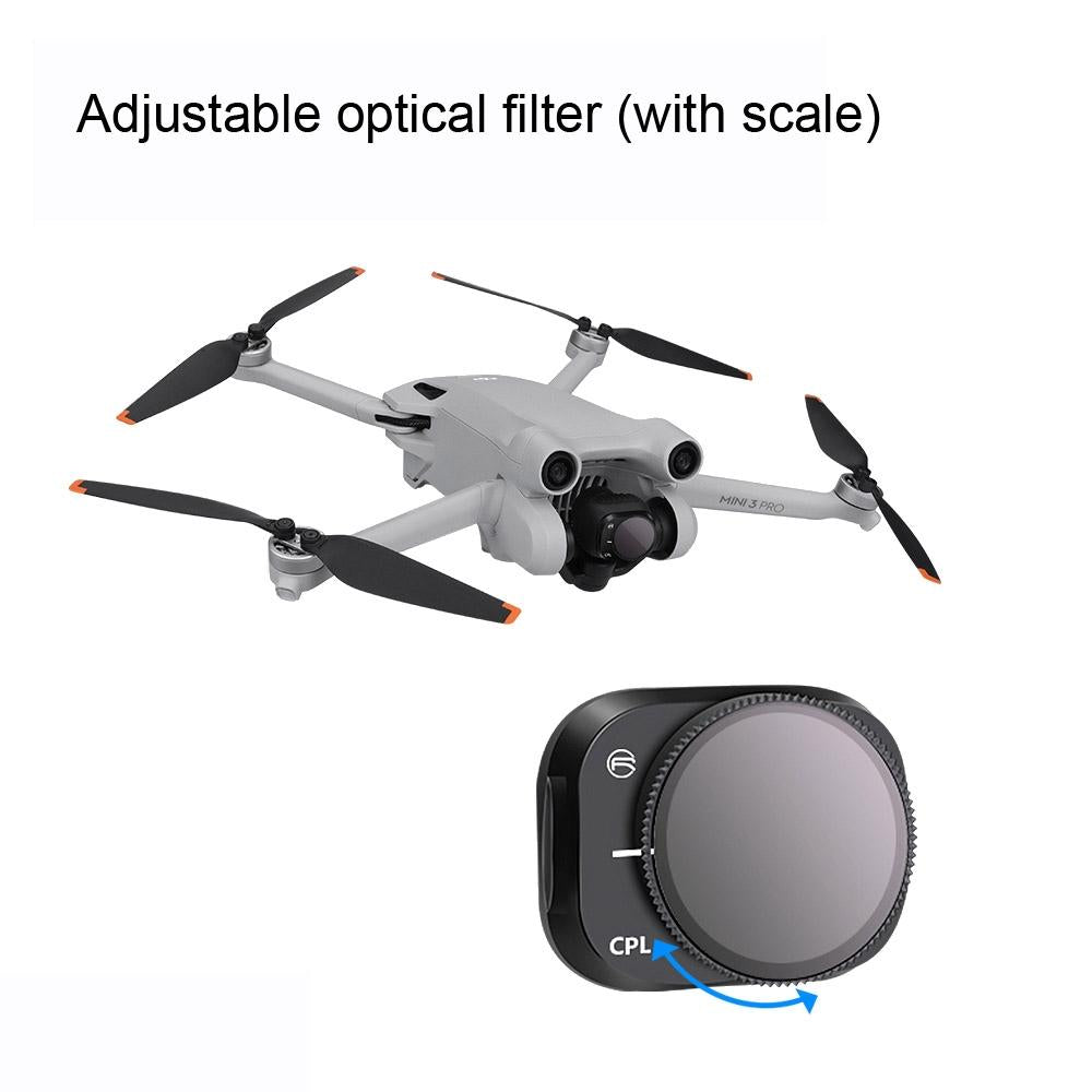 Adjustable Aluminum Filter For Dji Mini 3 Pro - Nd8-1915197962645016579