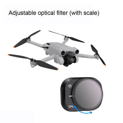 Adjustable Aluminum Filter For Dji Mini 3 Pro - Nd8-1915197962645016579