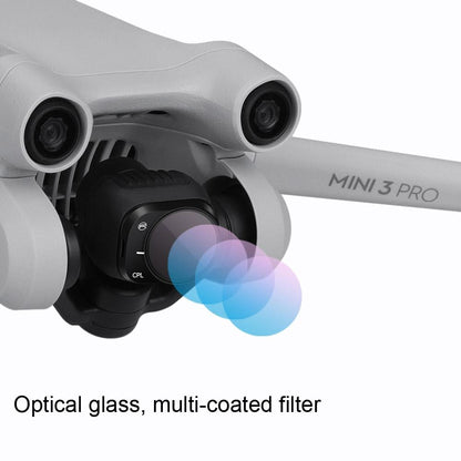 Adjustable Aluminum Alloy Filter For Dji Mini 3 Pro - Nd16-1964932291285356548