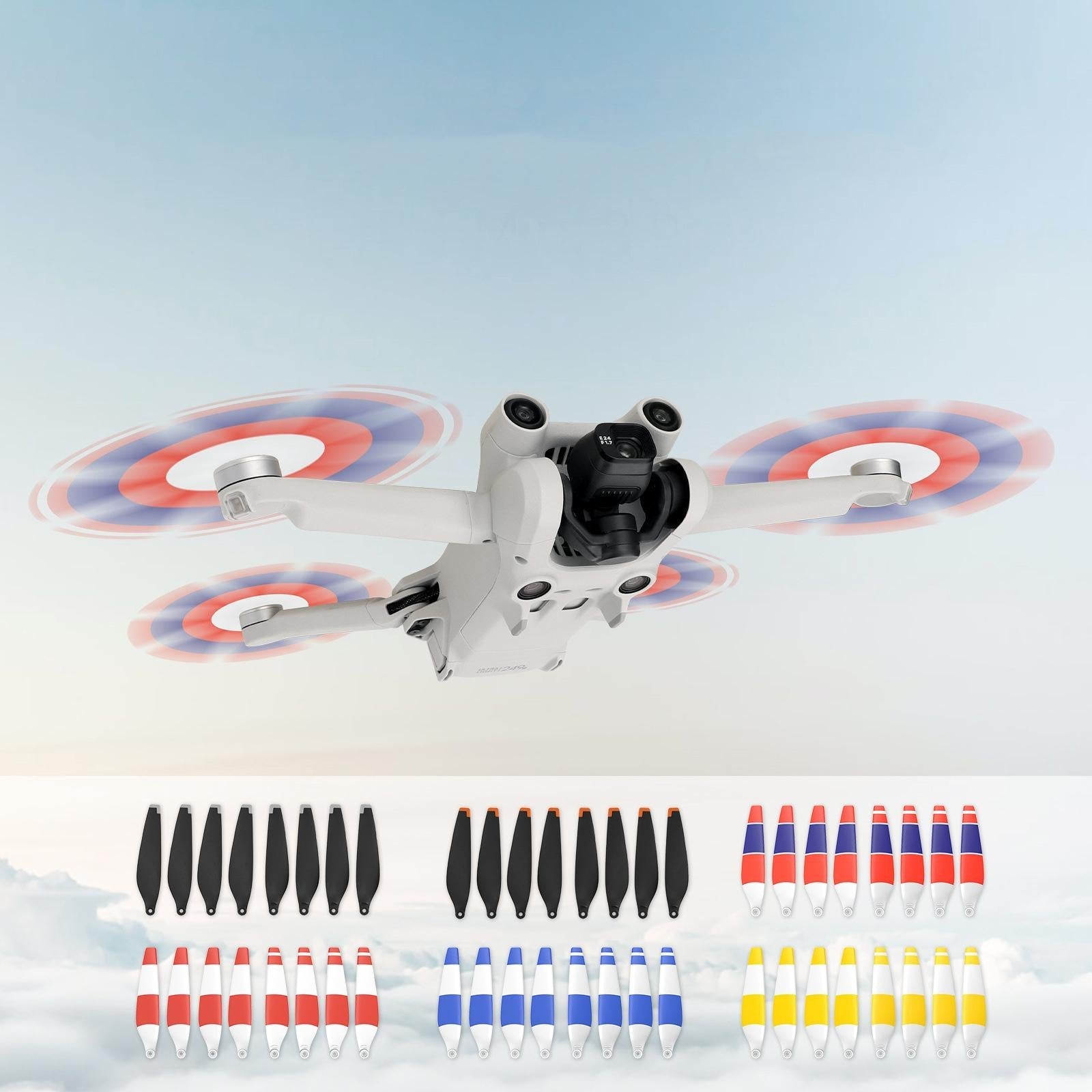 8 Pieces Low Noise Wing Propellers For Dji Mini 3 Pro-1915198085542318085