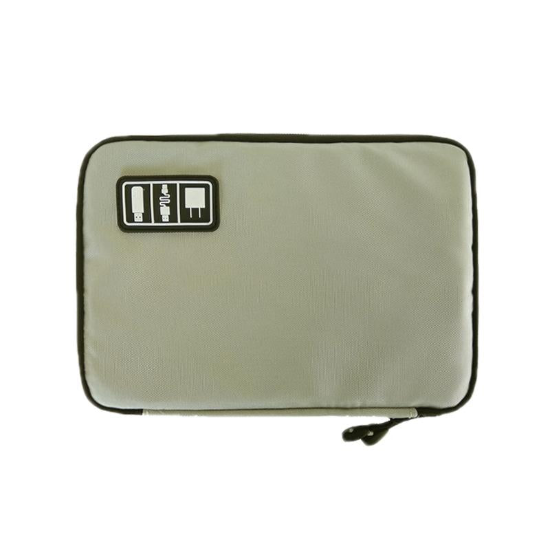 Portable Multifunctional U Disk Storage Bag For Mobile Phone Accessories - Grey-1964932291679621126