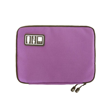 Portable Multifunctional U Disk Storage Bag For Mobile Phone Accessories - Purple-1964932356506783750