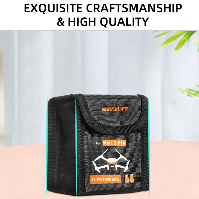 Explosion Proof Battery Bag For Dji Mini 3 Pro - Holds 3 Batteries-1964932318426697734