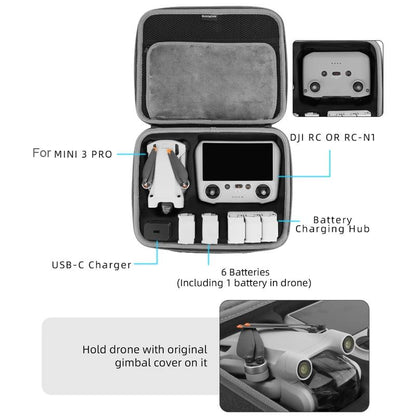 6-Battery Protective Storage Bag For Dji Mini 3 Pro-1915197957939007490