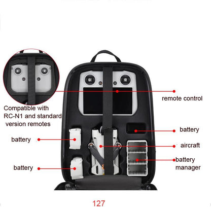 Compact Waterproof Hard Shell Backpack For Dji Mini 3 Pro - Size 127-1964932161157074945