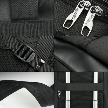 Men Simple Laptop Backpack - Compact & Stylish-1915196813695127557