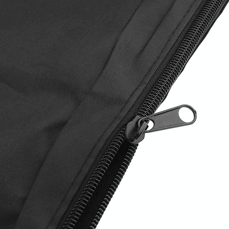 Waterproof Golf Cart Cover - 275 X 122 X 168 Cm - Black-1969996408769613827