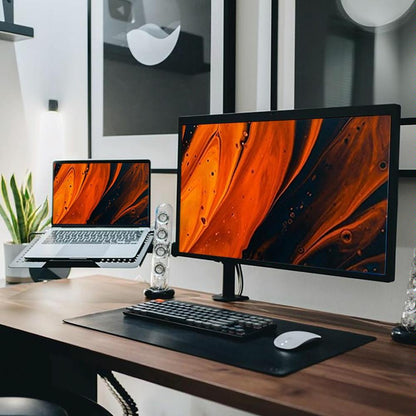 Rotatable Dual Screen Laptop Stand For Desktop-1964932310344273921