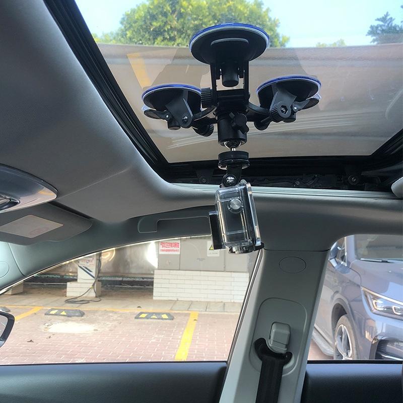 Universal Car Suction Cup Mount For Video Shooting And Phone Clip-1915197978239438854