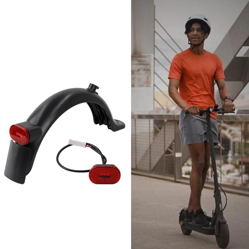 Xiaomi M365 Pro2 Electric Scooter Fender / Tail Light - Black-1964932233907277828