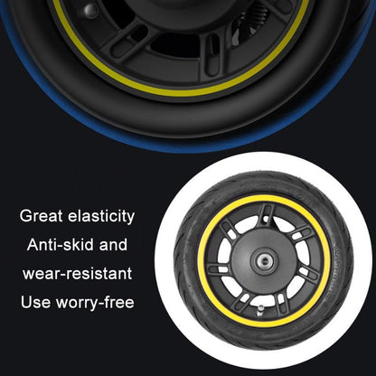 Front Wheel For Ninebot Max G30 - 10 Inch Tubeless Yellow-1964932193159614467