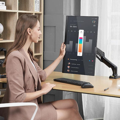 Adjustable Tv Monitor Bracket - Black 17-30 Inches-1964932194967359494