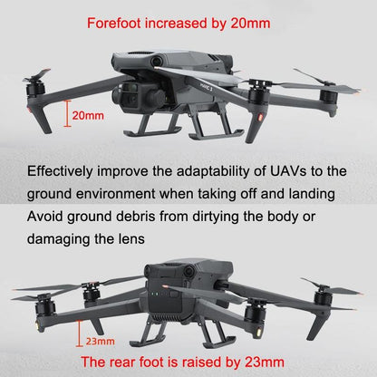 Foldable Landing Gear Support For Dji Mavic 3 - Heightening Accessory-1915196995375599622