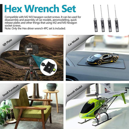 Drone Repair & Disassembly Tool - Inner Hex T6 / T9 Screwdriver-1915196854652506118