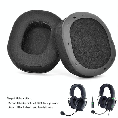 2-Pack Ear Pads For Razer Blackshark V2 / V2 Pro - Ice Sense Sponge Cover-1915197853039464451