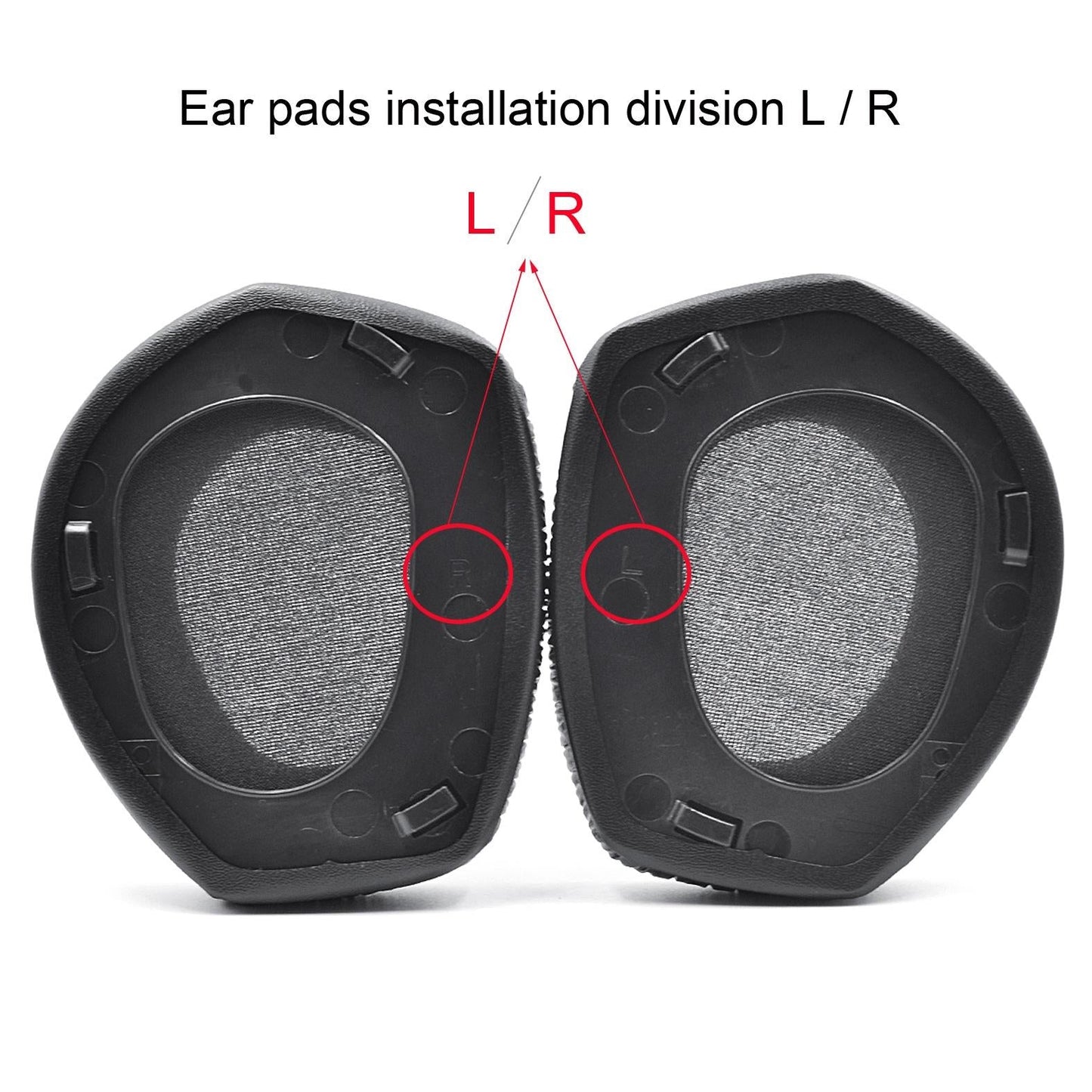 Sennheiser Earpads - 2 Pcs For Hdr Rs165 / 175 / 185 / 195 - Football Net Design-1915197633606062084
