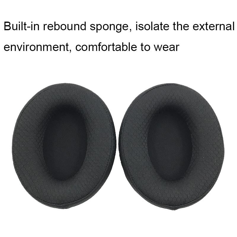 2-Pack Foam Headphone Earmuffs For Kingston Hyperx Cloud Mix / Flight S / Alpha - Lambskin-1915197643097772034