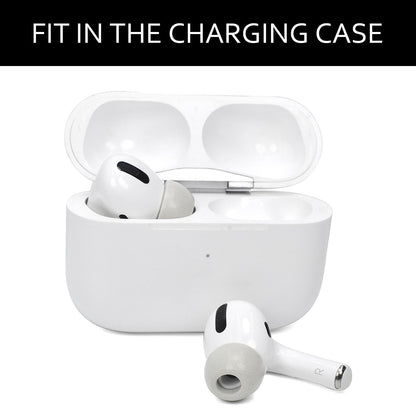 2-Pack Memory Foam Ear Tips For Tws Airpods Pro - Small Gray-1915197438650617860