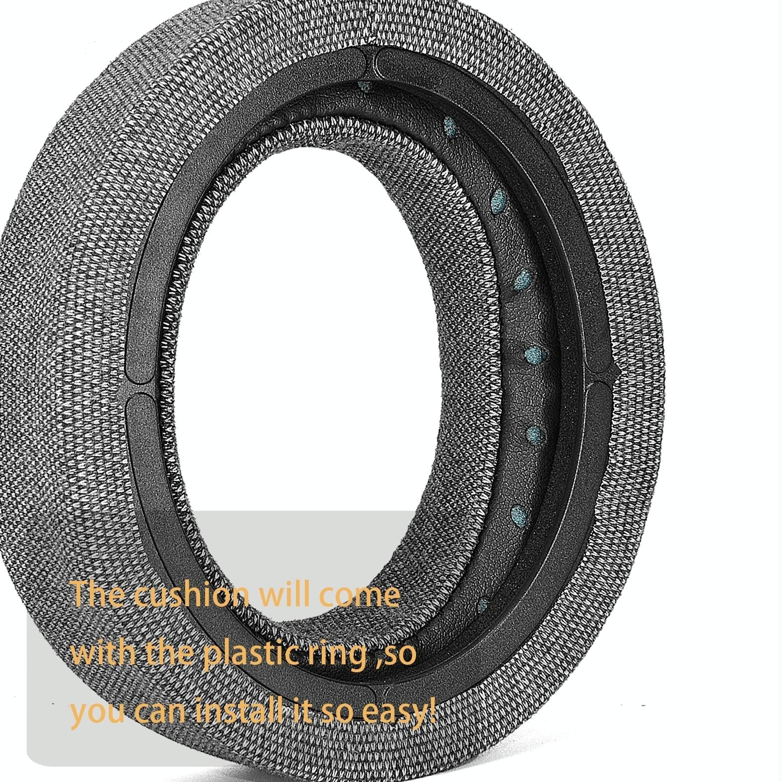 2-Pack Grey Linen Earpads For Corsair Pro Headsets-1915196920746348548