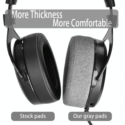 2-Pack Grey Linen Earpads For Corsair Pro Headsets-1915196920746348549