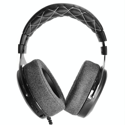 2-Pack Earpads For Corsair Hs Pro Series - Gray Linen & Leather-1915196942636421125