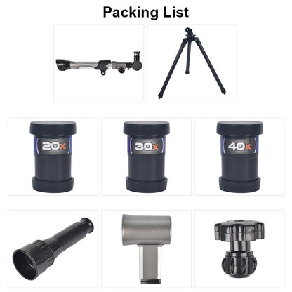 Science And Education Telescope - 20-40X Objective Lens - Ideal For Kids-1915196907014197253