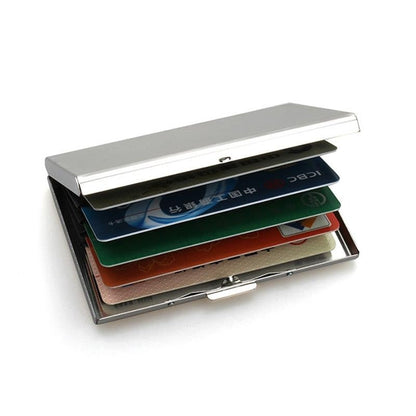 Anti-Degaussing Stainless Steel Card Box-1915196910885539840