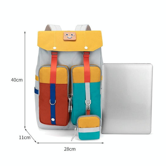 Versatile Student Backpack For Travel - Casual-1915198077757689857