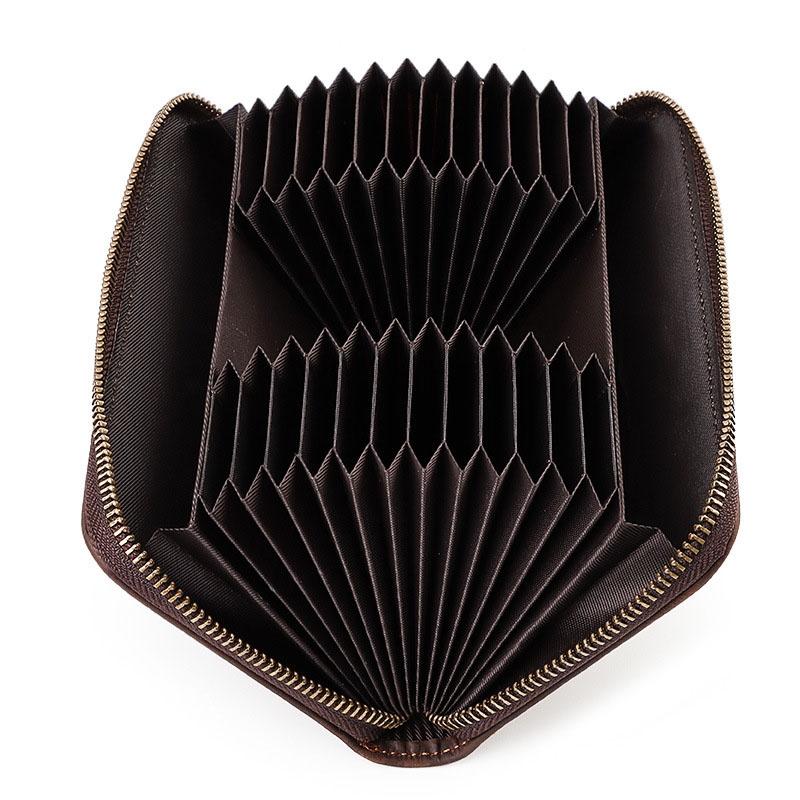 Men Retro Long Wallet With Rfid Protection-1915196879021412353