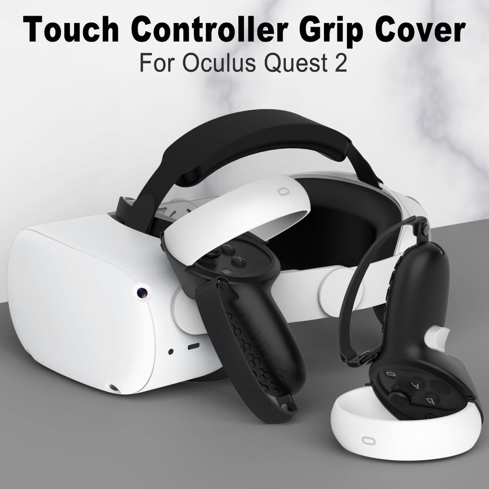 Protective Silicone Cover For Oculus Quest 2 - Anti Collision-1964932168727793666