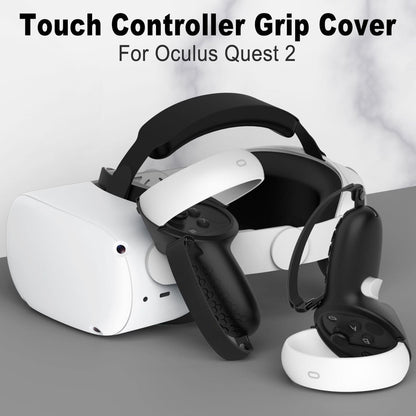 Protective Silicone Cover For Oculus Quest 2 - Anti Collision-1964932168727793666