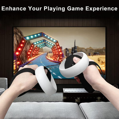 Protective Silicone Cover For Oculus Quest 2 - Anti Collision-1964932168731987970