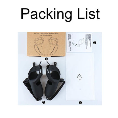 Protective Silicone Cover For Oculus Quest 2 - Anti Collision-1964932168731987971