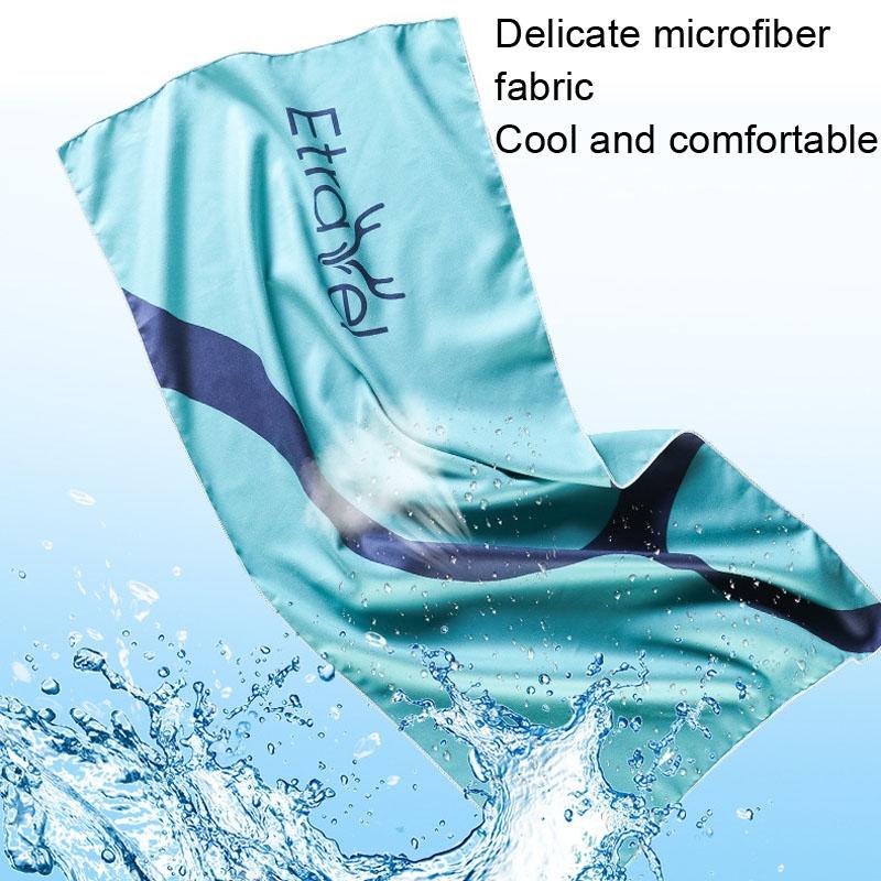 Double-Sided Fleece Bath Towel - Quick-Drying Small Black-1915198281760247812