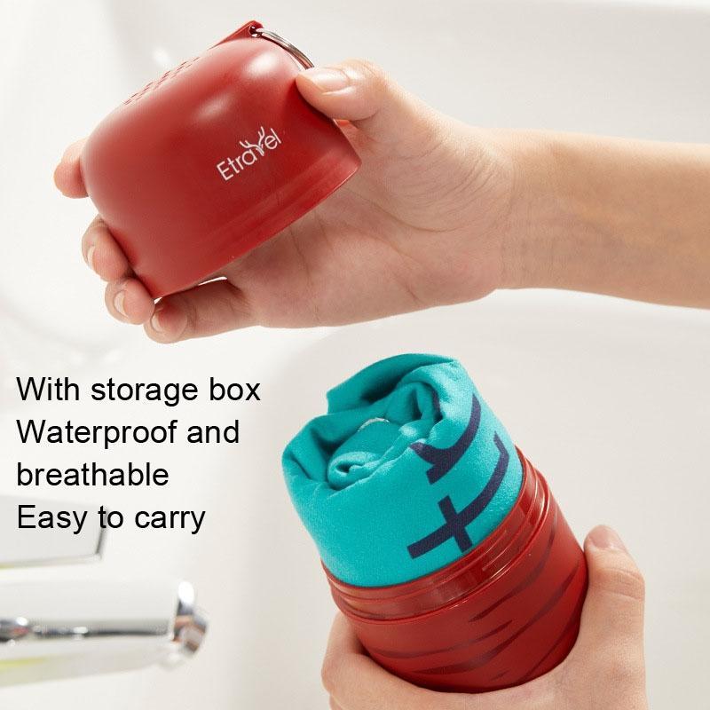 Double-Sided Quick-Drying Fleece Bath Towel - Small Red-1915198106589335554