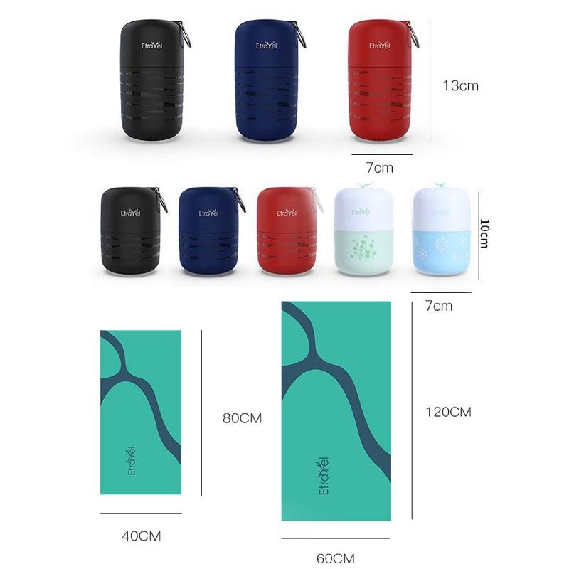 Double-Sided Fleece Bath Towel - Quick-Drying Small Navy-1915197963089612801