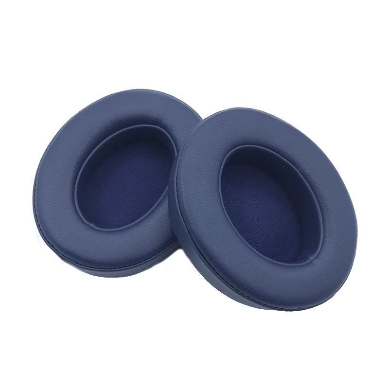 2-Pack Soft Leather Headphone Covers For Beats Studio 2 / 3 - Dark Blue-1922443436565336064