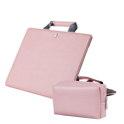 15.4 Inch Macbook Pro Protective Tote & Power Bag - Pink-1915197274070323200