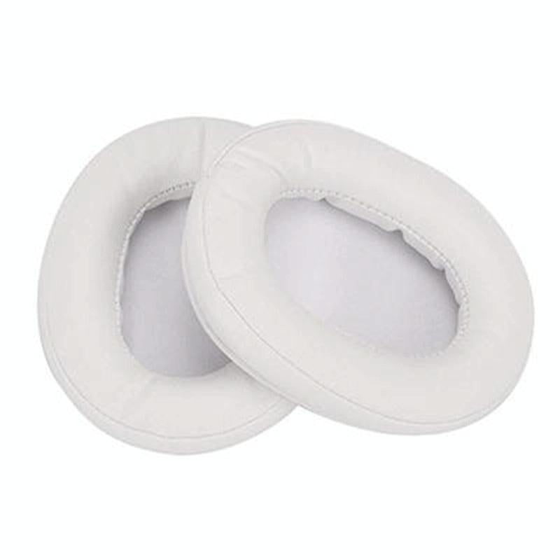 2-Pack Headset Earmuffs For Sony Mdr-7506 / V6 / 900St - White Stitching-1964932315868172288