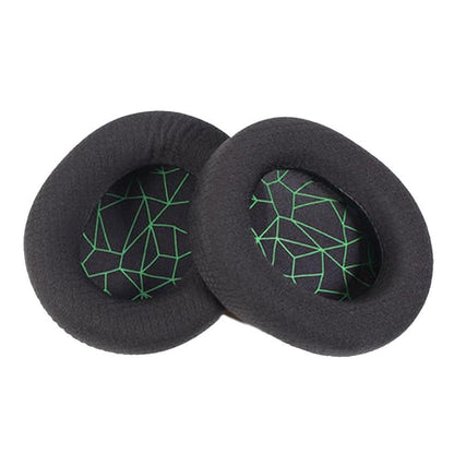 2-Pack Headset Earmuffs For Sony Mdr-7506 / V6 / 900St - Black / Green-1915197030326734848