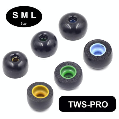 6-Pack Memory Foam Earplugs For Tws Wireless Headsets - Large-1915198275871444993