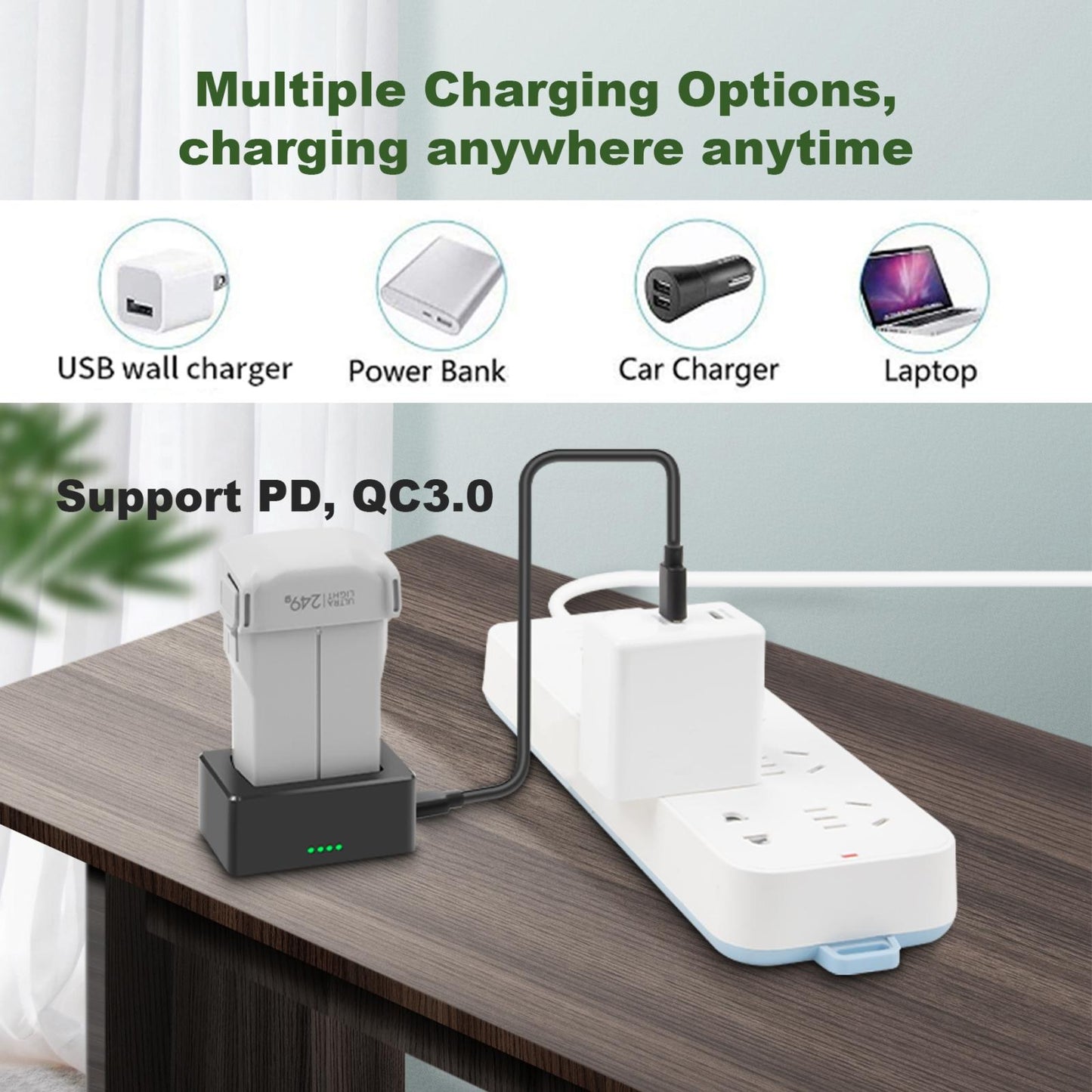 Portable Usb Charger For Dji Mini 3 Pro-1915197729240387584