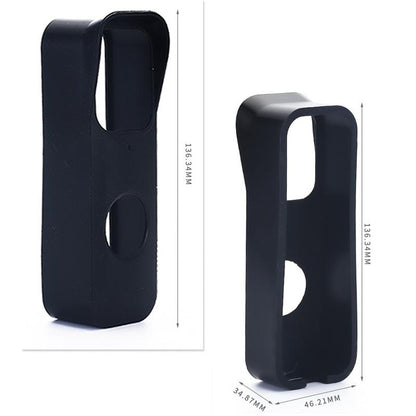 Black Silicone Cover For Blink Wireless Doorbell-1915196926425436163