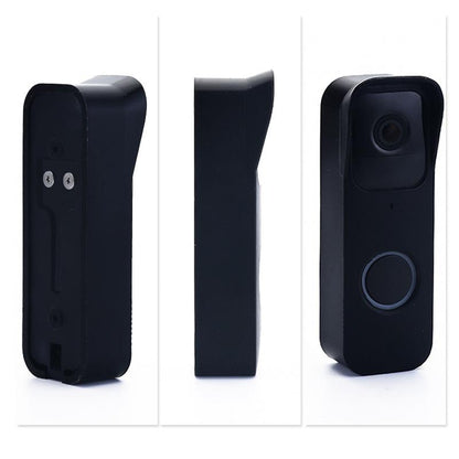 Black Silicone Cover For Blink Wireless Doorbell-1915196926425436164