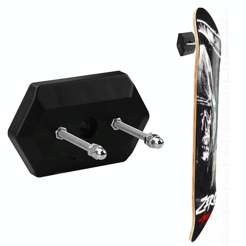 Skateboard Deck Display & Storage Stand - Wall Mount Black-1964932203175612422