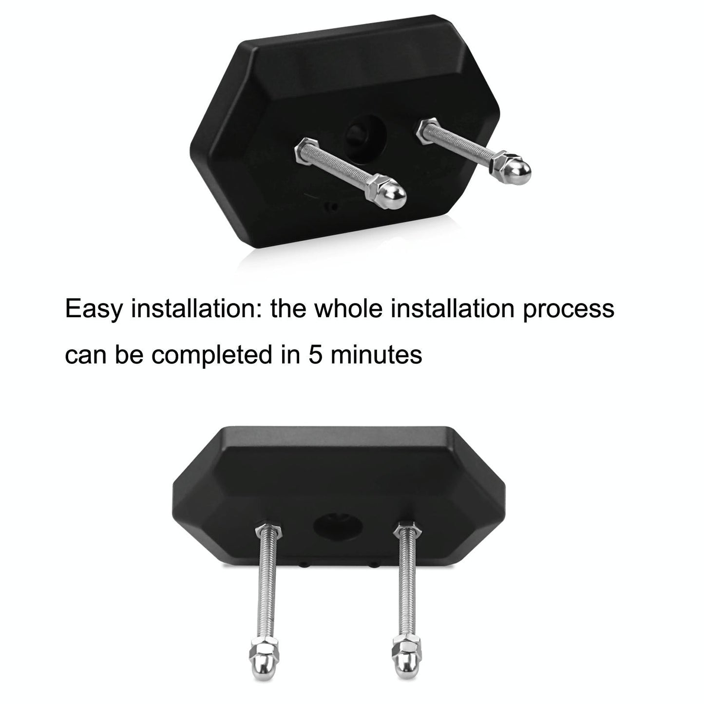 Skateboard Deck Display & Storage Stand - Wall Mount Black-1964932203175612419